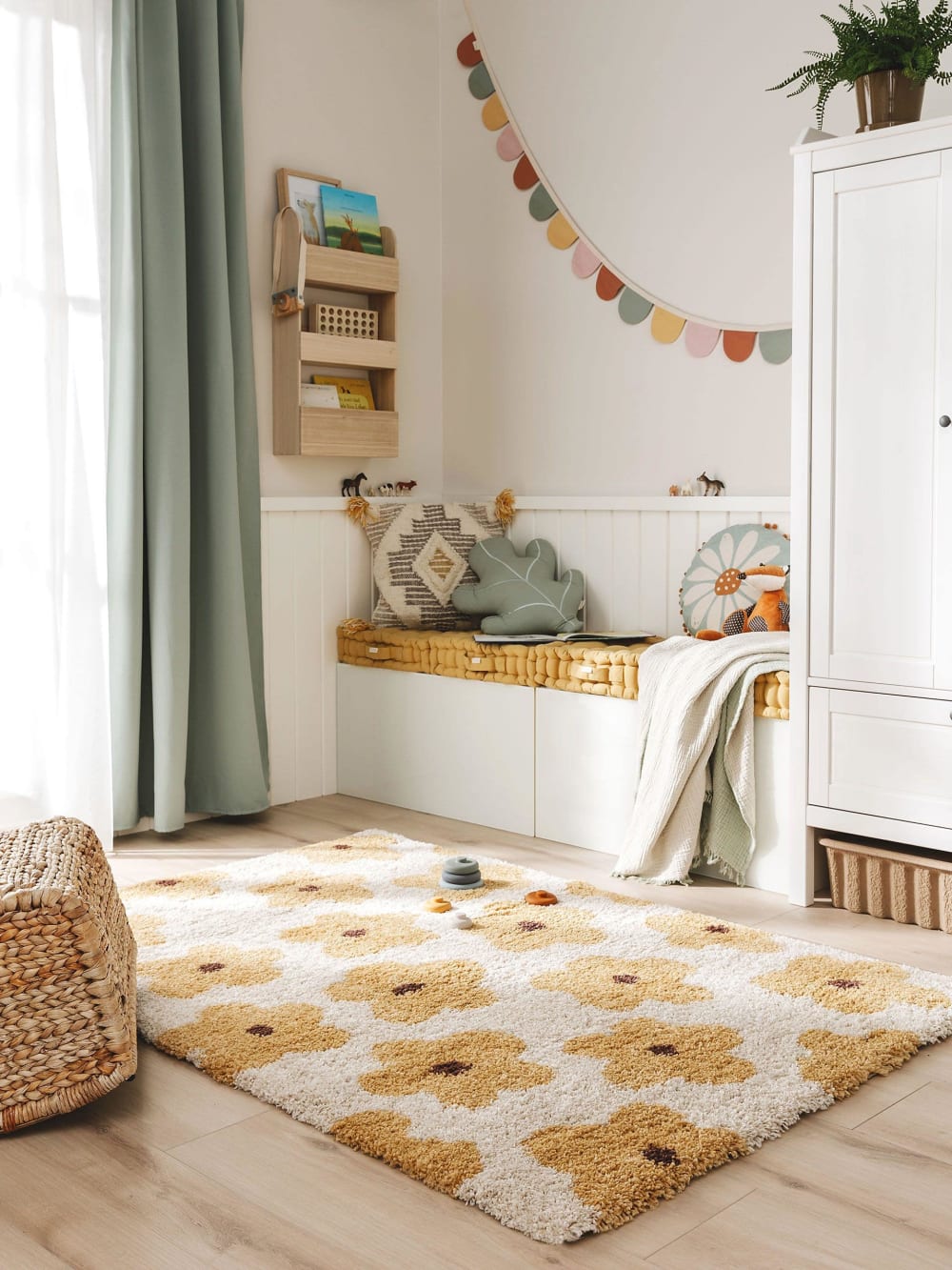Kinderteppich gelb 80x150 - Maisons Du Monde