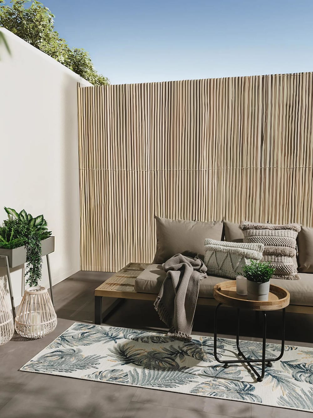 In- & Outdoor-Teppich multicolor 80x250 - Maisons Du Monde