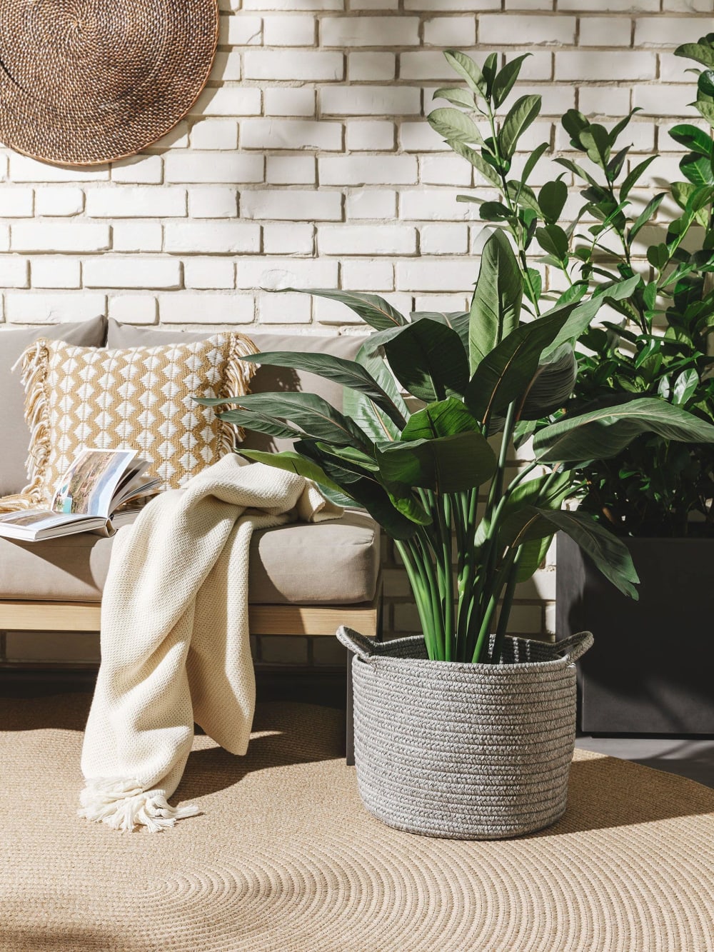 Korb grau 30x30x25 - Maisons Du Monde