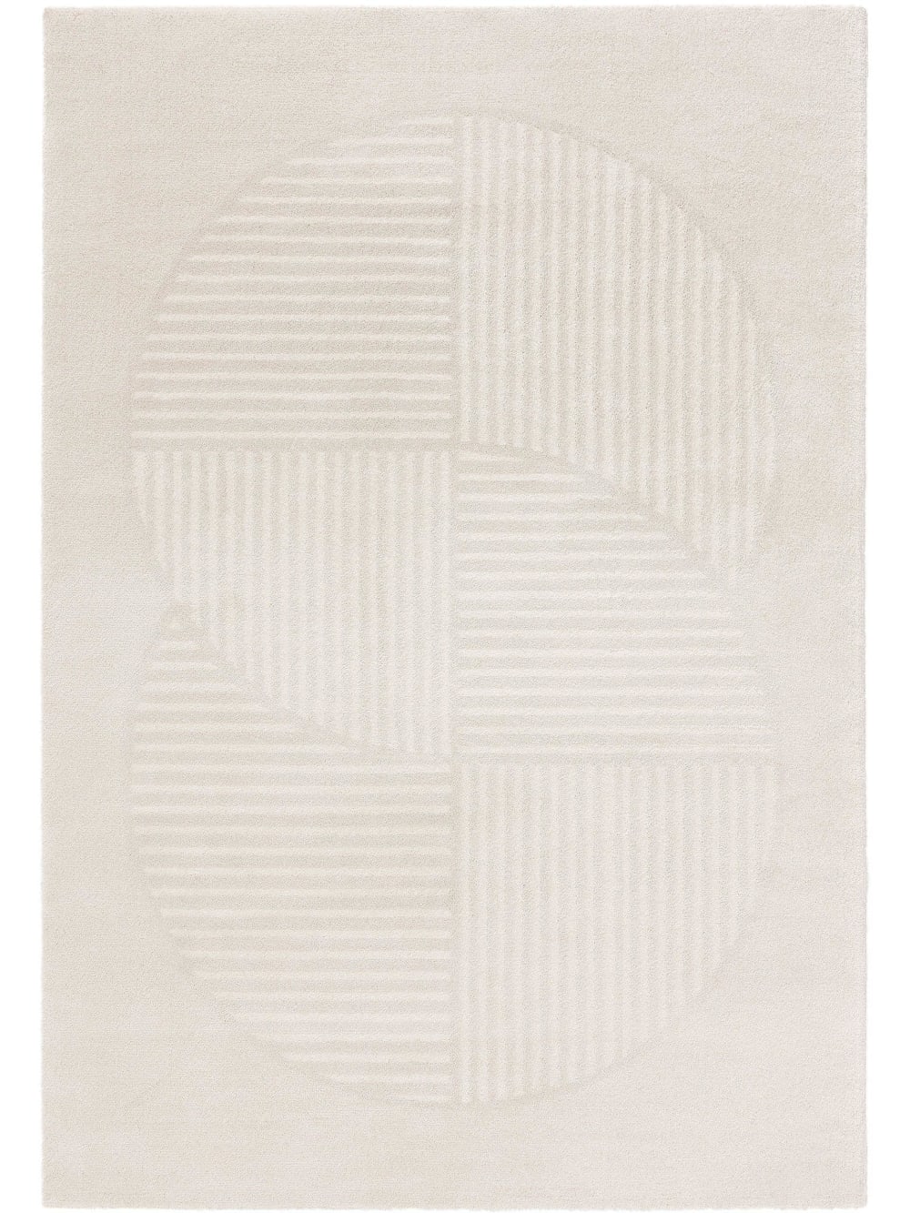 Benuta Teppich cream 200x290 style modern Beige Pvc - Polyvinlychlorid