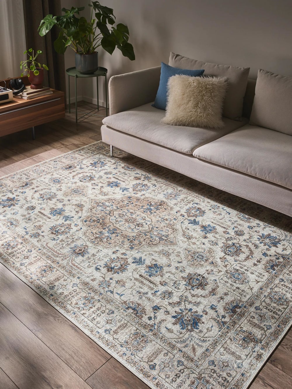 Teppich beige 160x230 - Maisons Du Monde