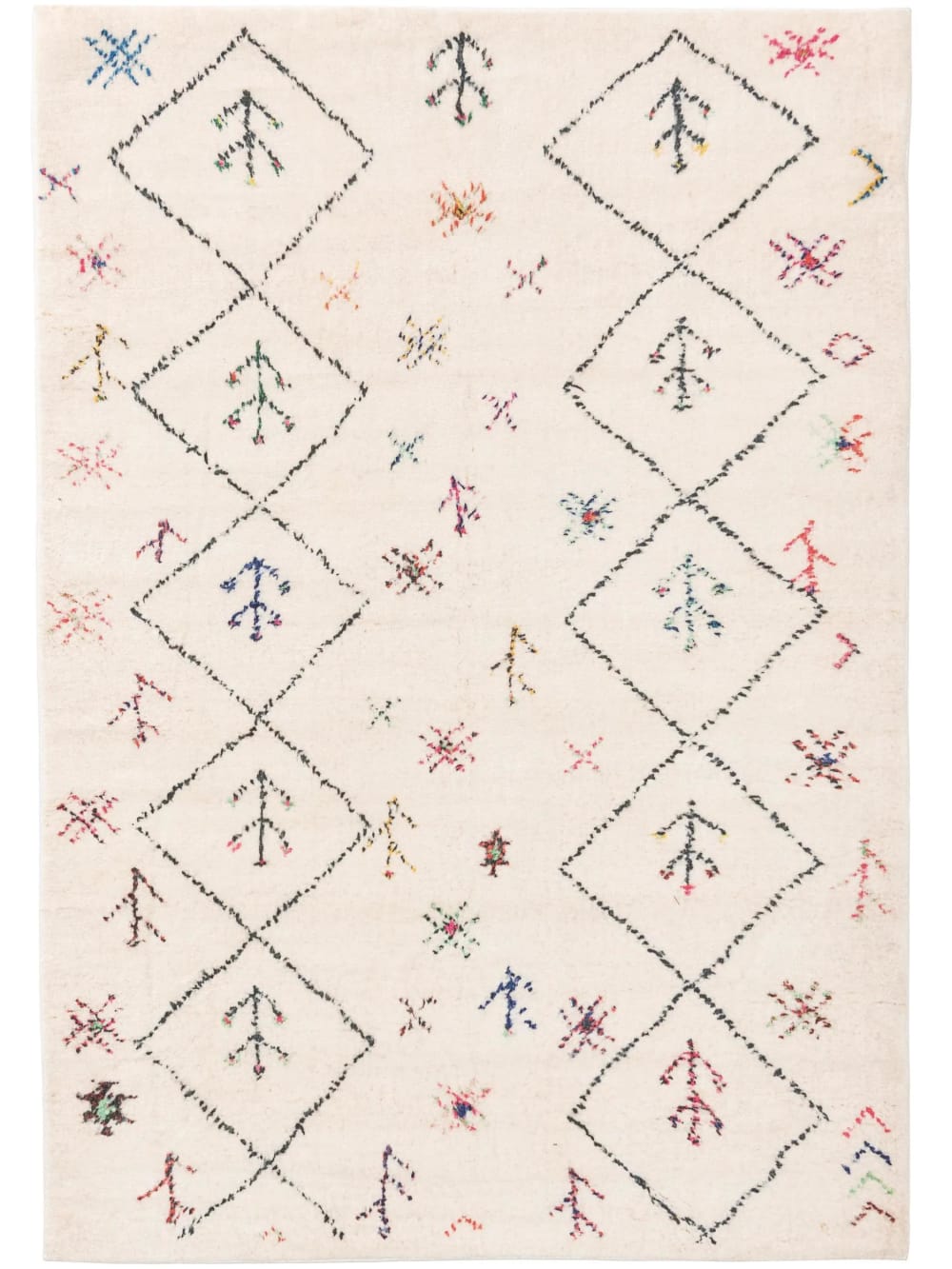 Benuta Teppich multicolor 160x230 style exotic Mehrfarbig Pvc - Polyvinlychlorid