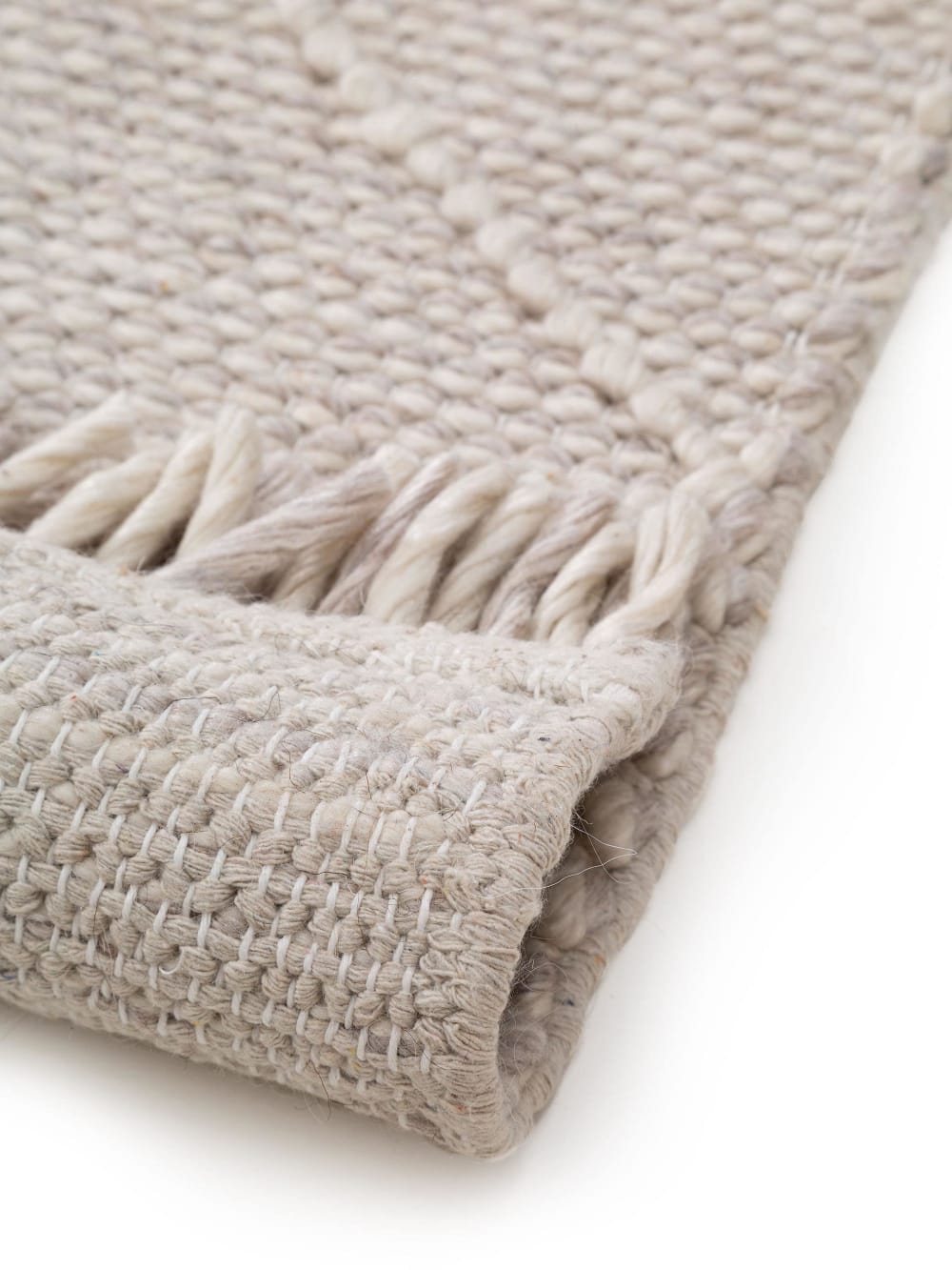 Tapis de laine beige 80x150 — vue 4