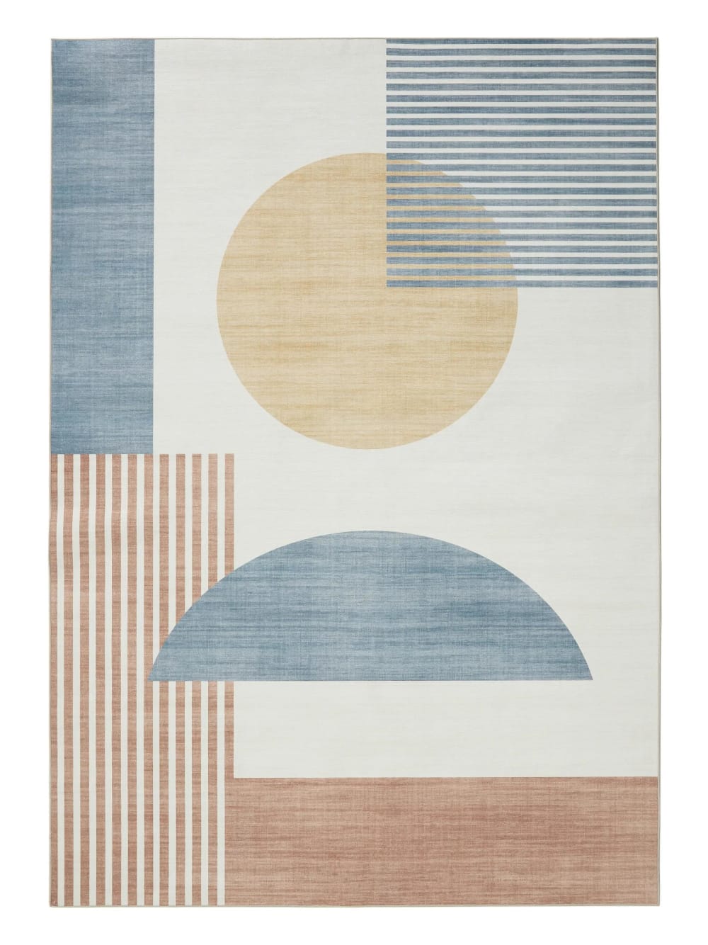Benuta Teppich multicolor 200x300 style modern Mehrfarbig Pvc - Polyvinlychlorid