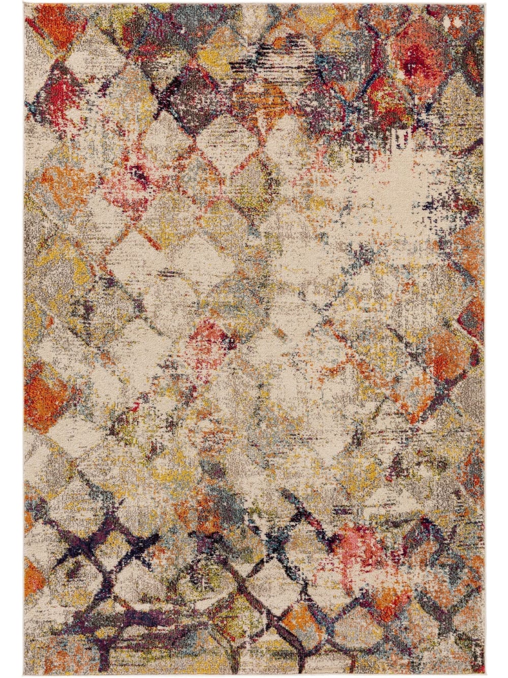 Tapis beige/multicouleur 160x230