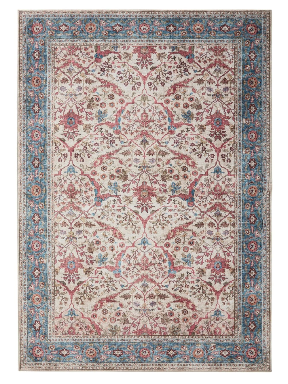 Benuta Teppich multicolor 160x230 style vintage Mehrfarbig Pvc - Polyvinlychlorid