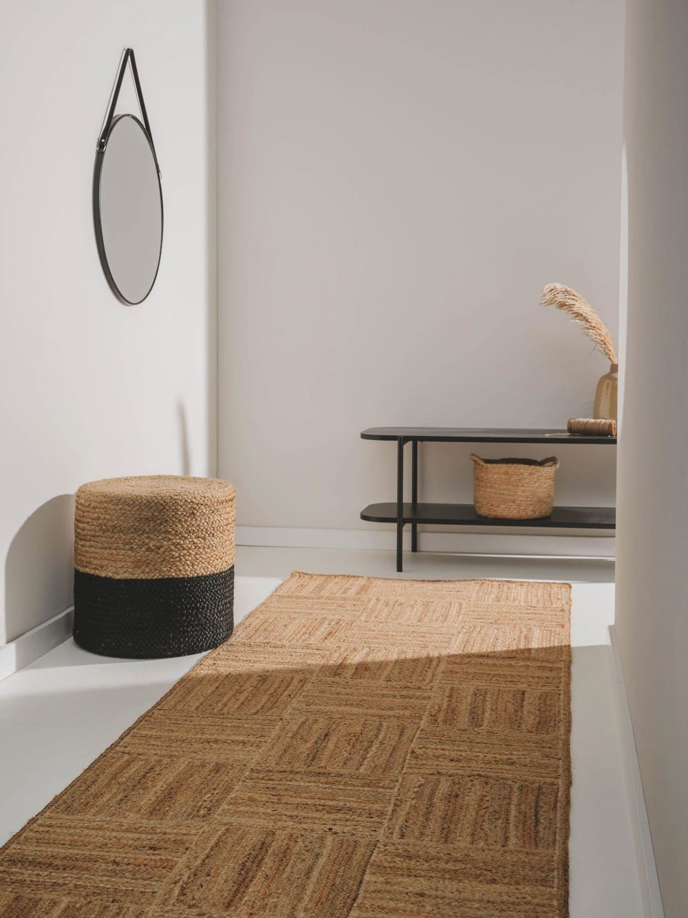 Juteläufer hellbraun 80x250 - Maisons Du Monde
