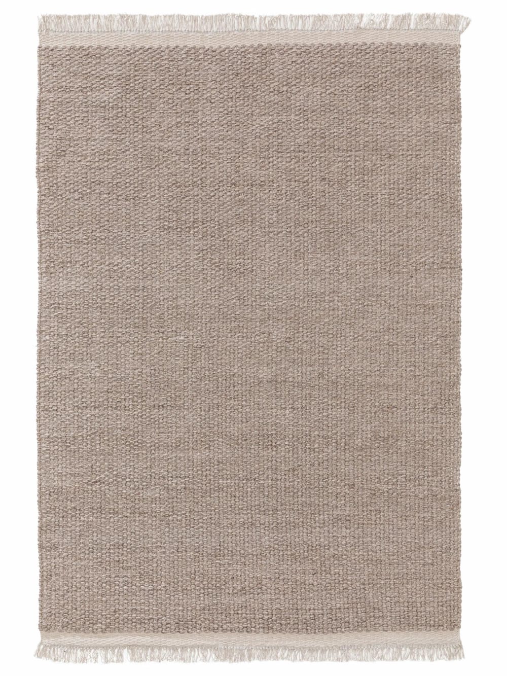 Benuta Wollteppich beige 200x300 style modern - Wolle