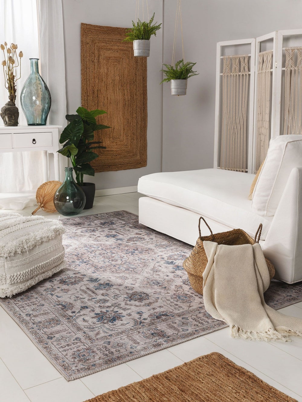 Tapis beige 200x300 — vue 3