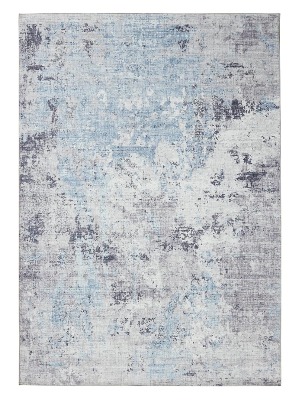 Benuta Teppich grau 200x300 style modern - Pvc - Polyvinlychlorid