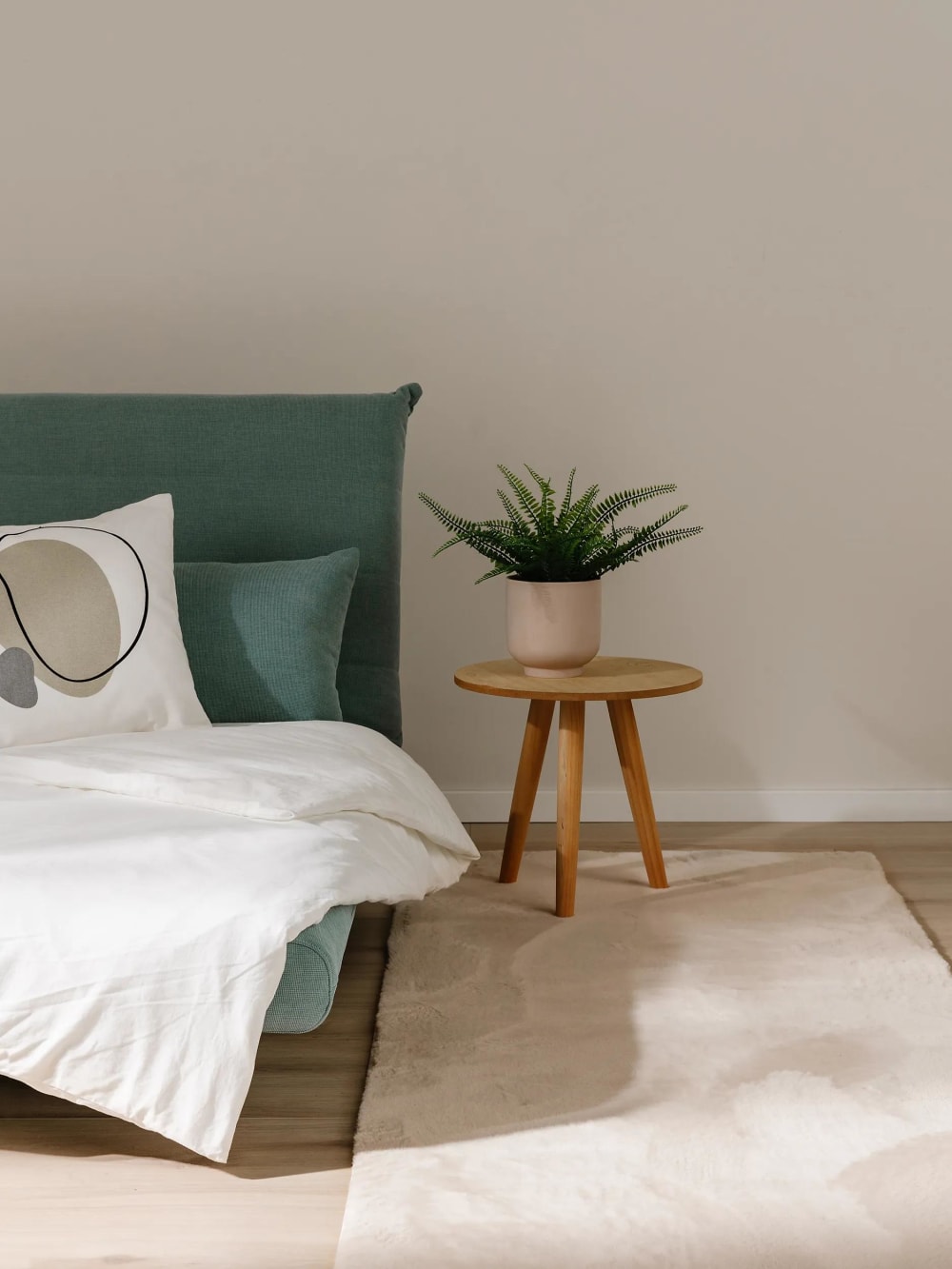 Fellteppich beige 80x250 - Maisons Du Monde
