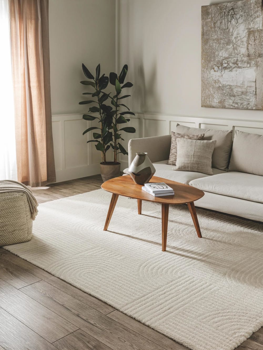Teppich cream 240x340 - Maisons Du Monde