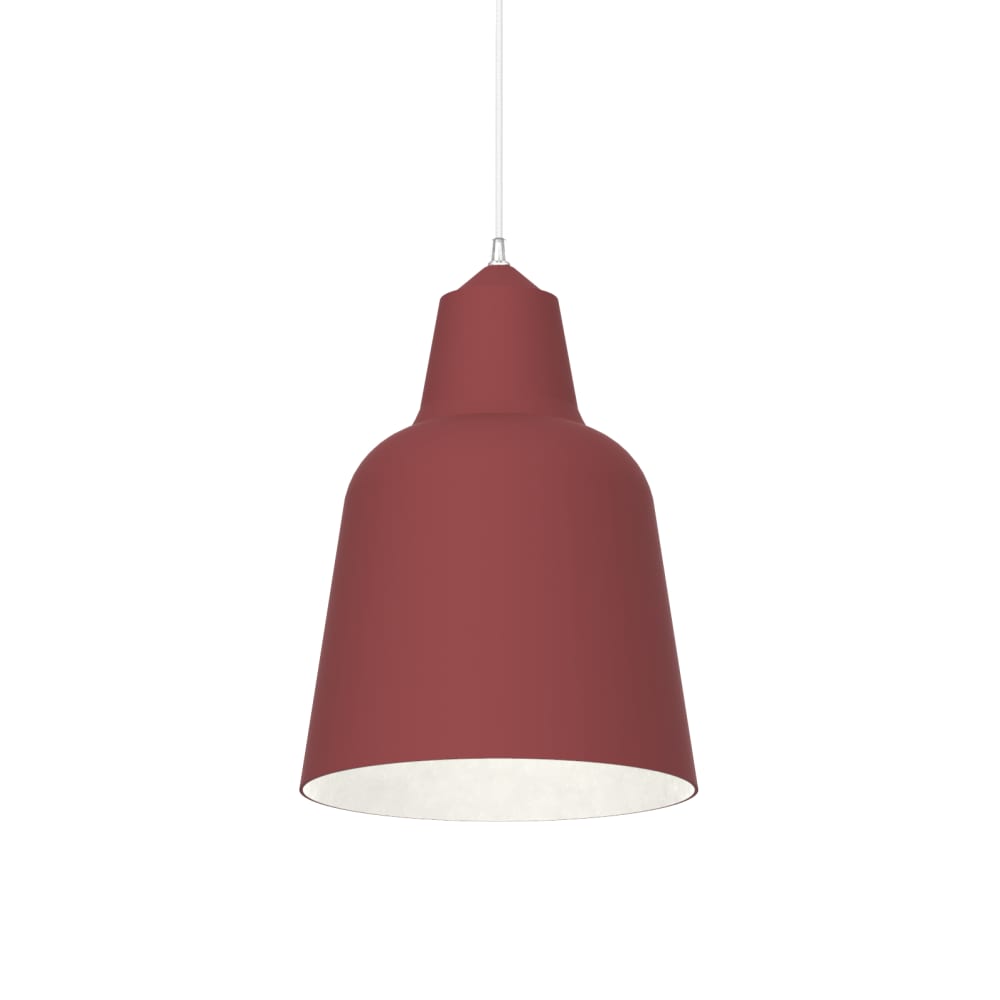 Dong - lampe à suspension en métal rouge bianco e27 Dong - lampe à suspension en métal rouge bianco e27