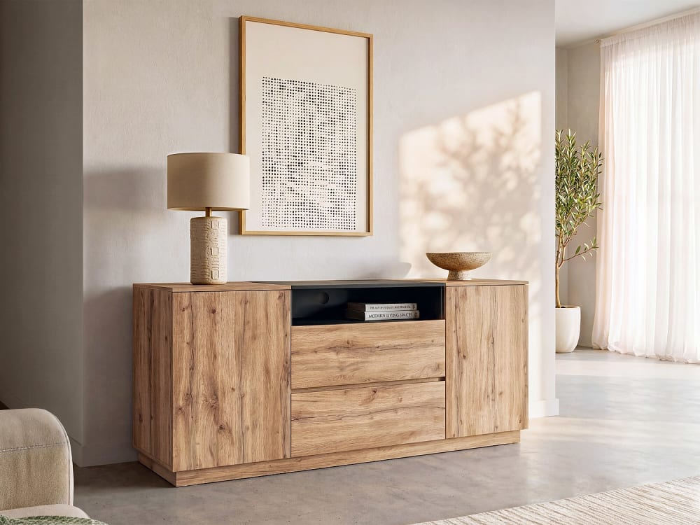 Buffet mdf noir