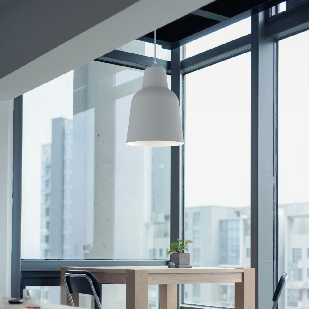 Dong - lampe à suspension en métal blanc nero e27 — vue 4