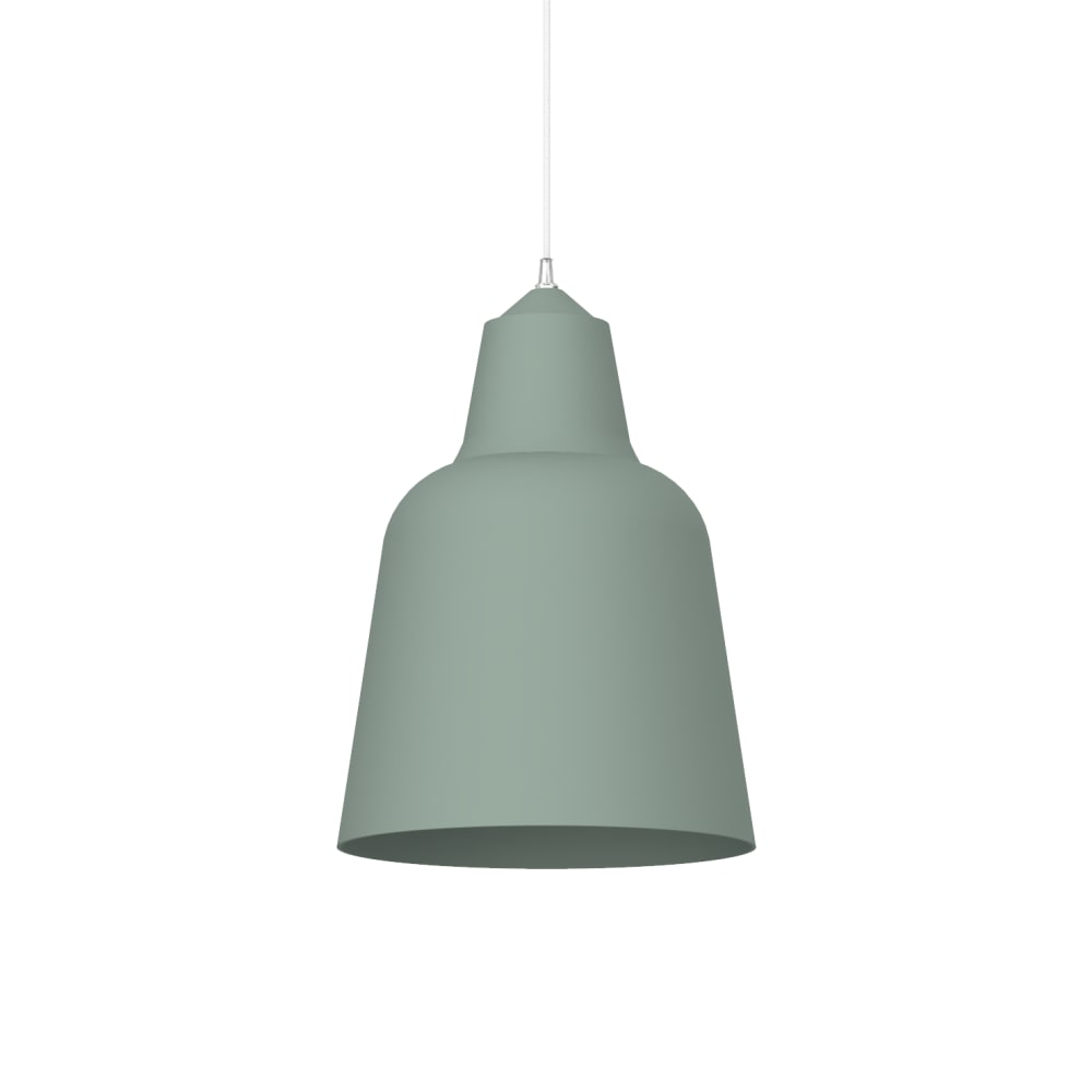 Dong - lampe à suspension en métal vert e27