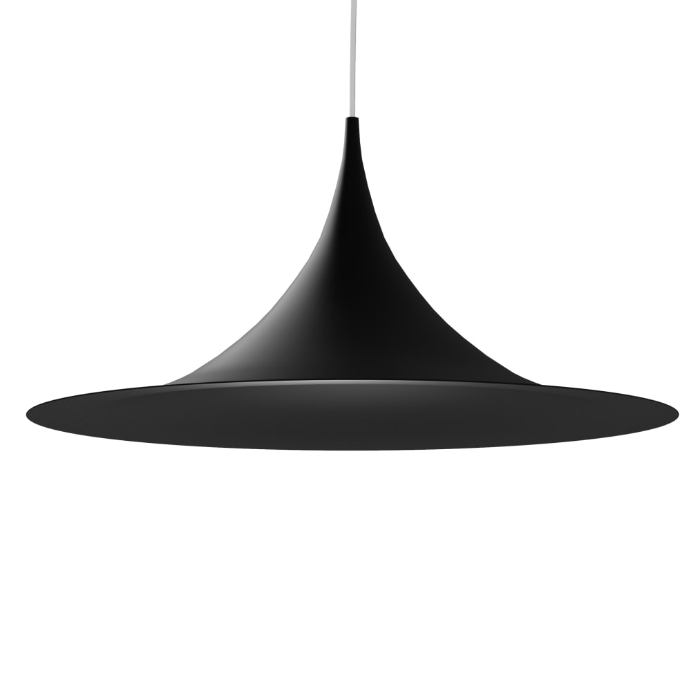 Louie - lampe à suspension en métal noir e27