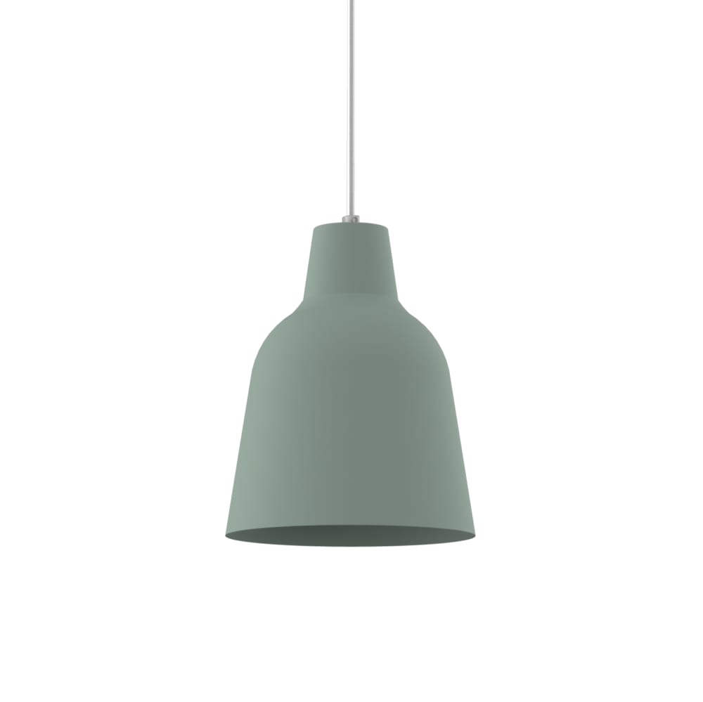 Dong - lampe à suspension en métal vert e27