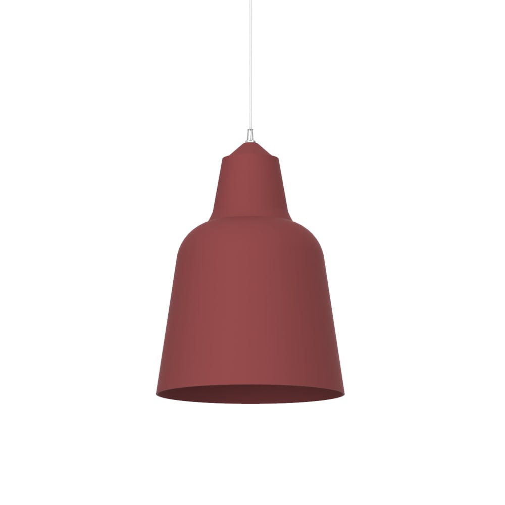 Dong - lampe à suspension en métal blanc e27