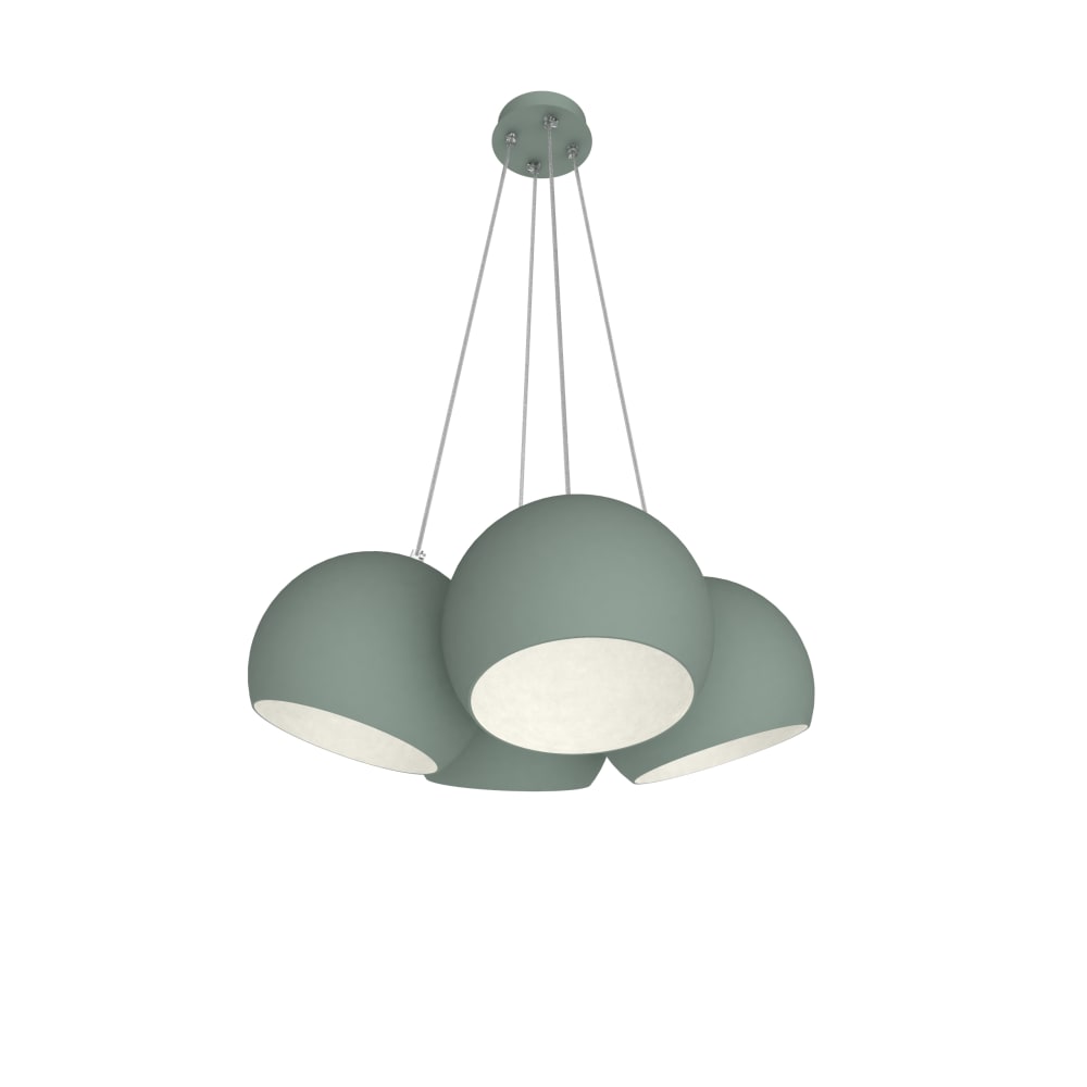 Joe - lampe à suspension en métal vert bianco e27