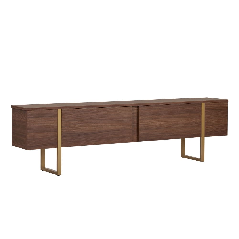 Meuble tv en bois marron 180 x 30 x 50 cm