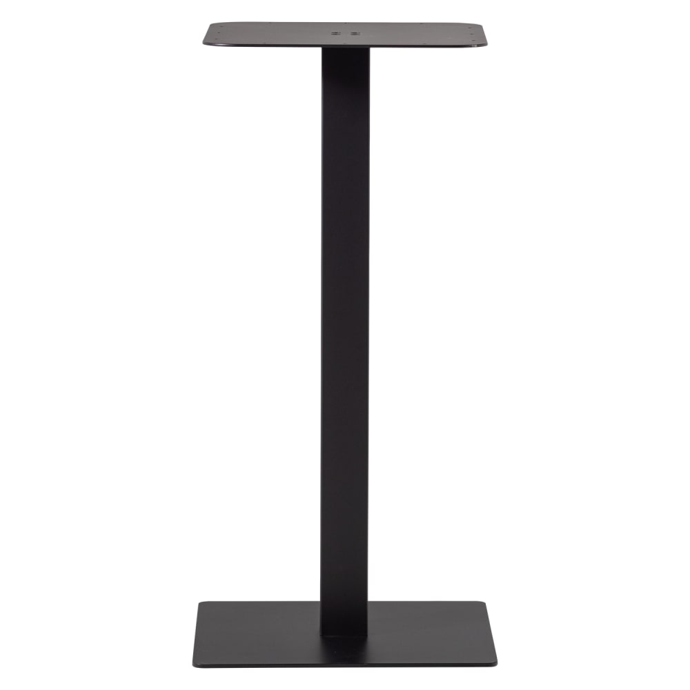 Pied de table carre en métal noir Pied de table carre en métal noir