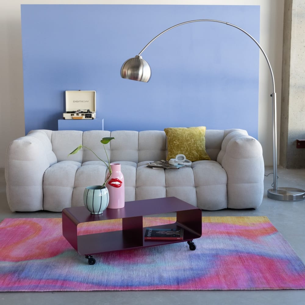 Tapis en polyester multicolore 240x170 — vue 3