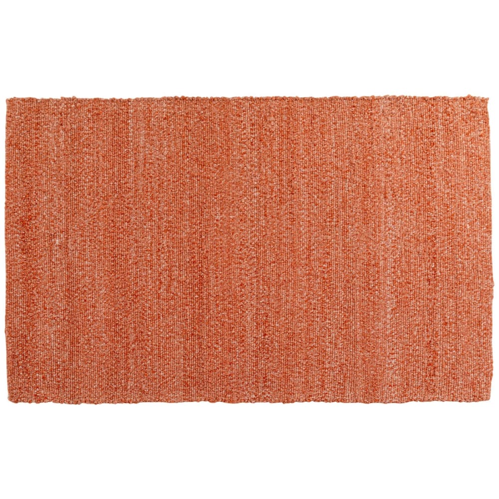 Tapis en polyester bouclé brique 240x170