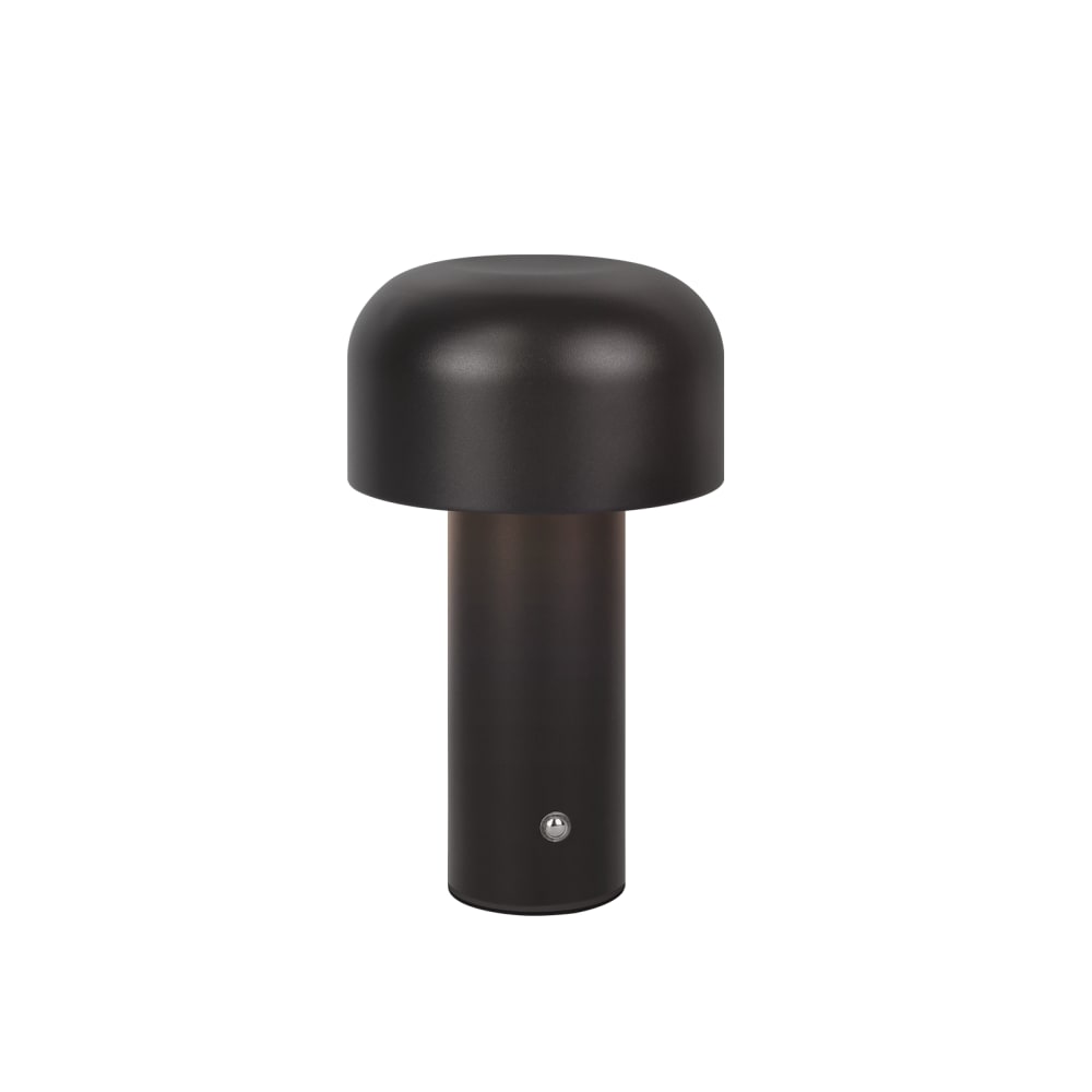 ZMH Tischlampe Eisen 21.6x12.6x6cm Schwarz LED style modern Schwarz Stahl