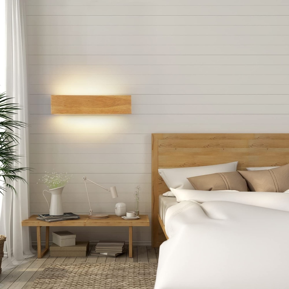Applique murale Brun 32x8x6.5cm led — vue 4