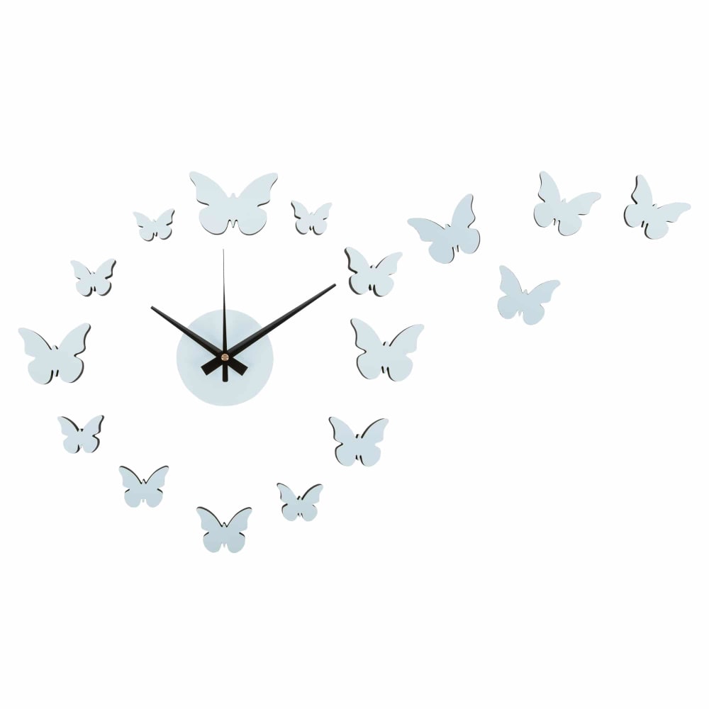 Horloge murale polypropylène - pp bleu ø35cm — Beyit