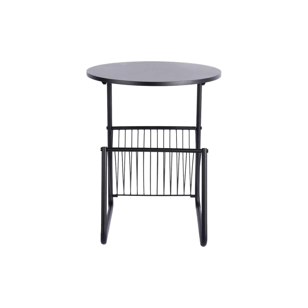 Beistelltisch aus Metall, schwarz, 40x40x49cm - Maisons Du Monde