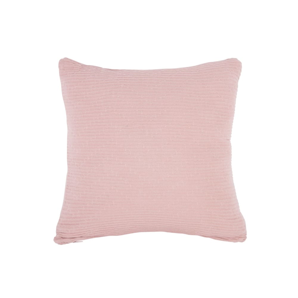 Present Time Kissen aus Baumwolle, rosa, 45x45x15cm style modern - Baumwolle