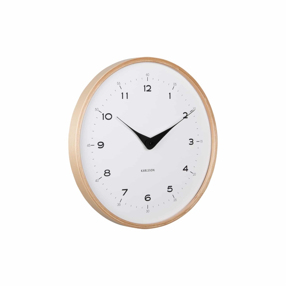 horloge murale contre-plaqué
