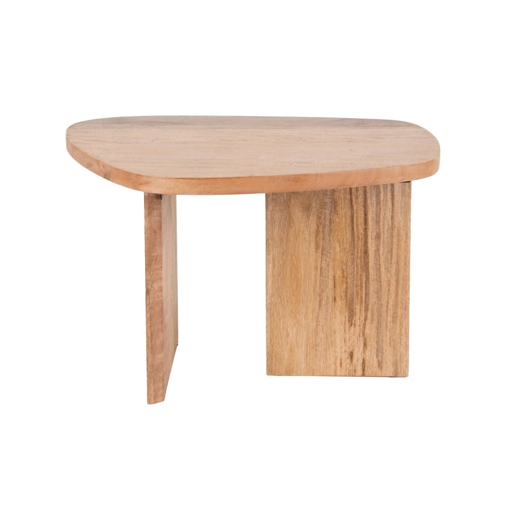 Table d'appoint bois de manguier naturel 60.5x40x38cm Table d'appoint bois de manguier naturel 60.5x40x38cm