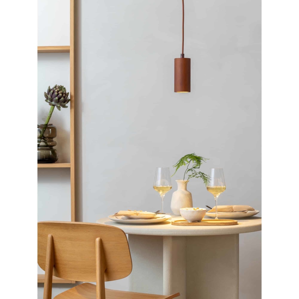 Suspension brun ø12x250cm — vue 3