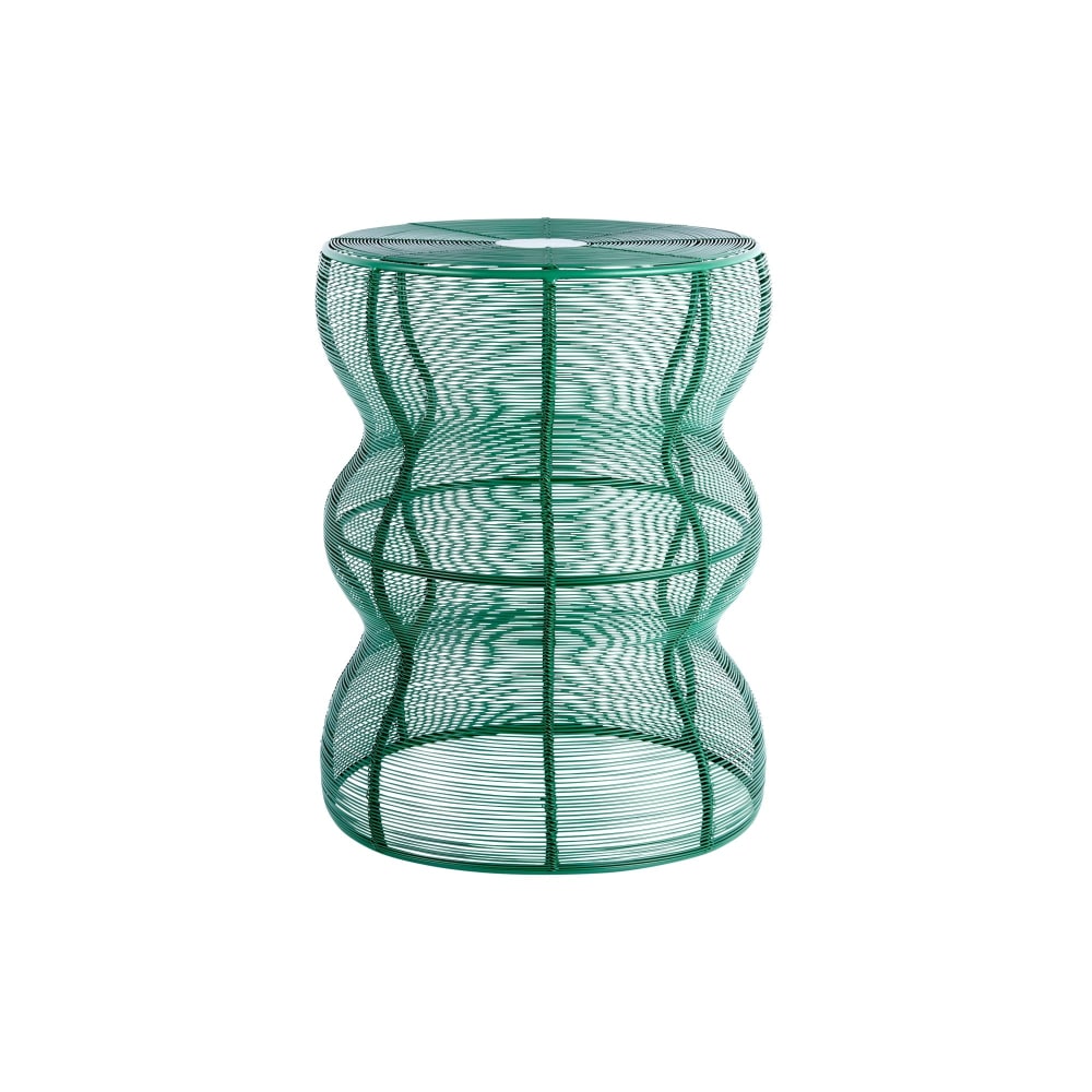Table d'appoint vert 30x30x41cm