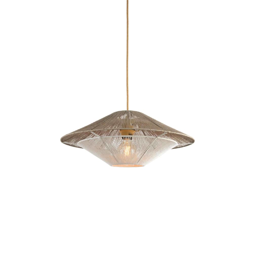 Suspension beige ø50x250cm