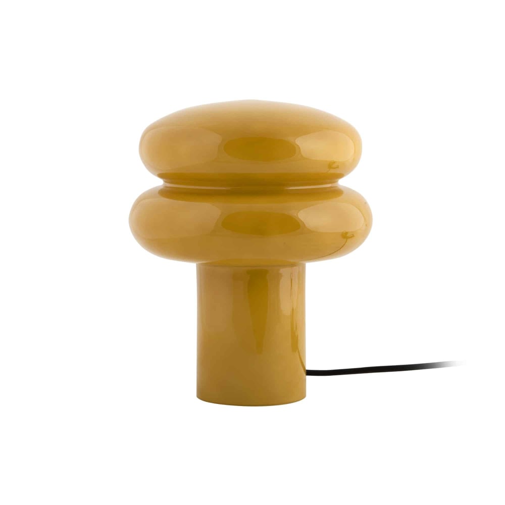 lampe de table jaune