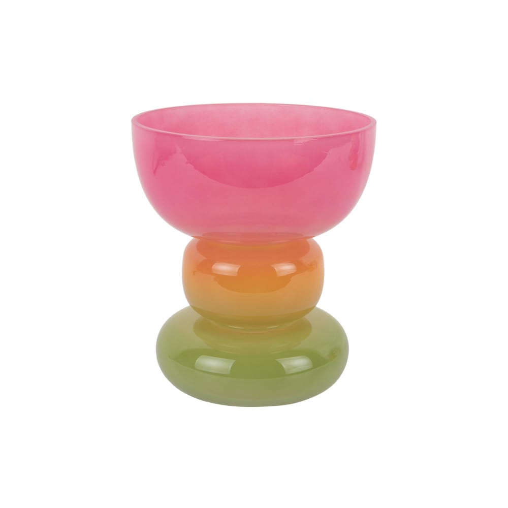 Vase verre multicolor ø18cm — Beyit