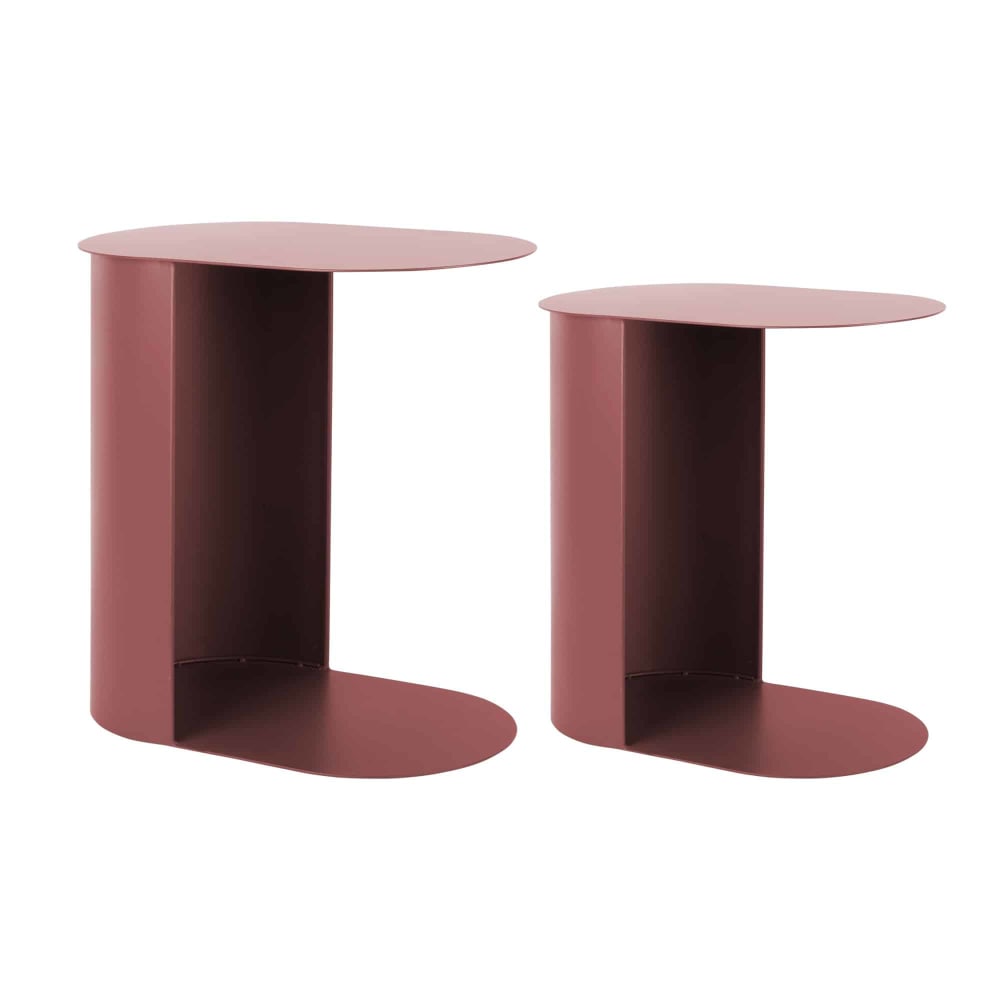 Table d'appoint bordeaux 30x45x48cm