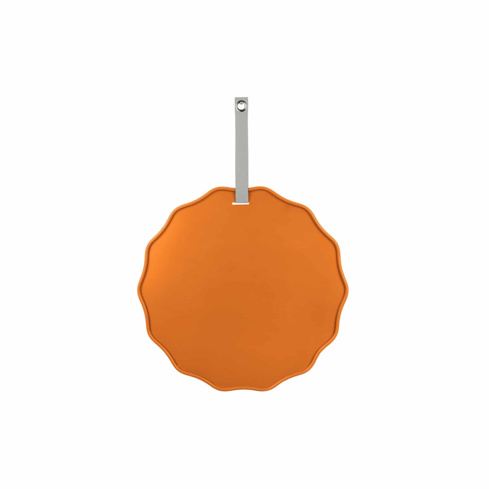 Tableau d'affichage fer orange ø51cm