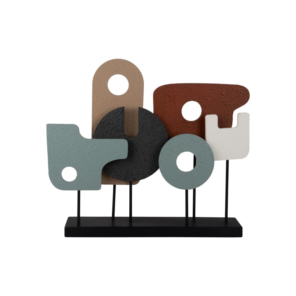 Ornement mdf multicolor 36x10x44.5cm — Beyit