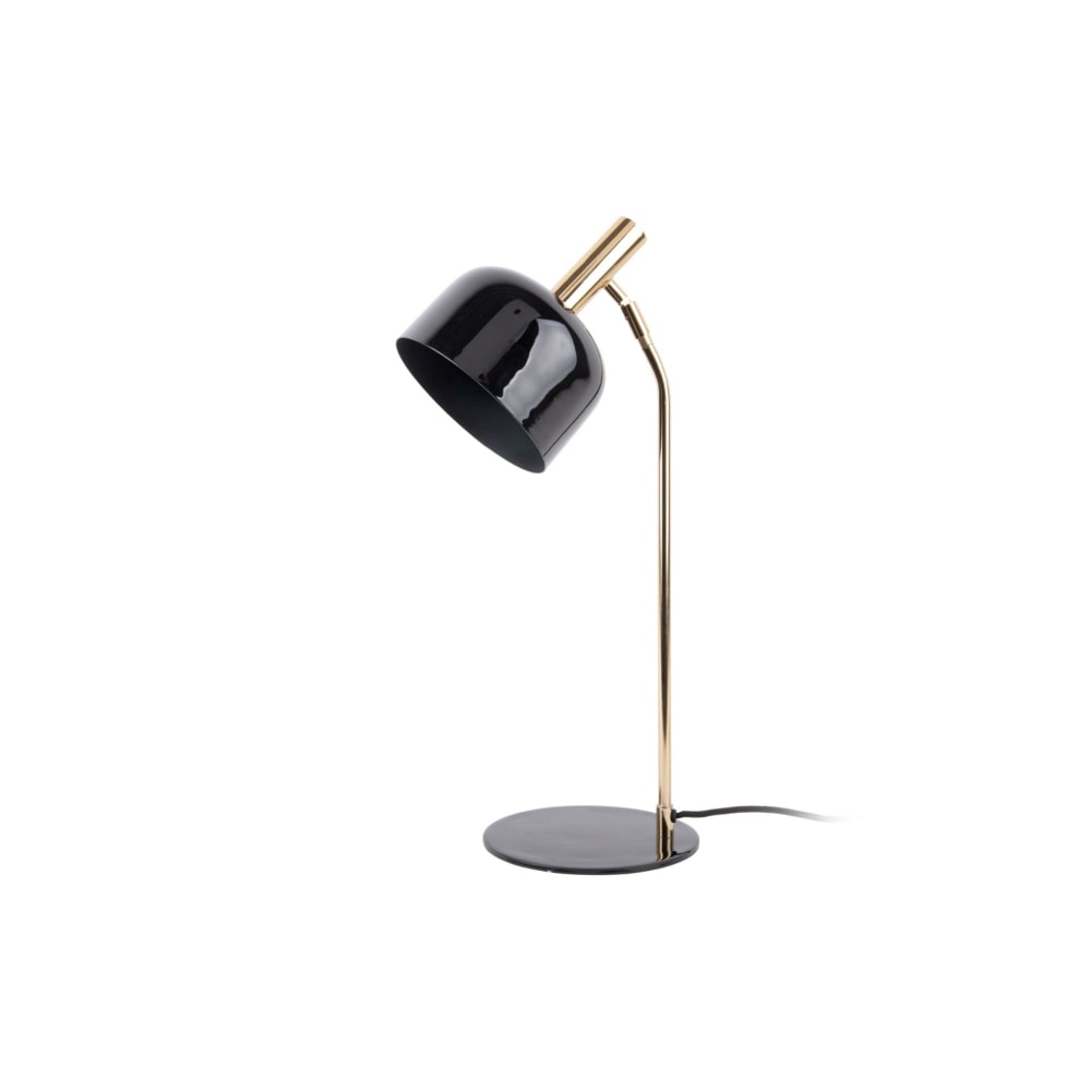 Lampe de table fer noir 23x19.5x56cm