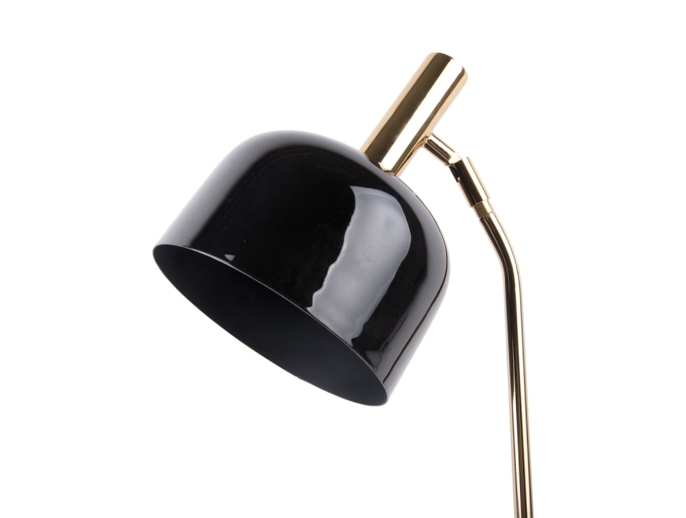 Lampe de table fer noir 23x19.5x56cm — vue 4