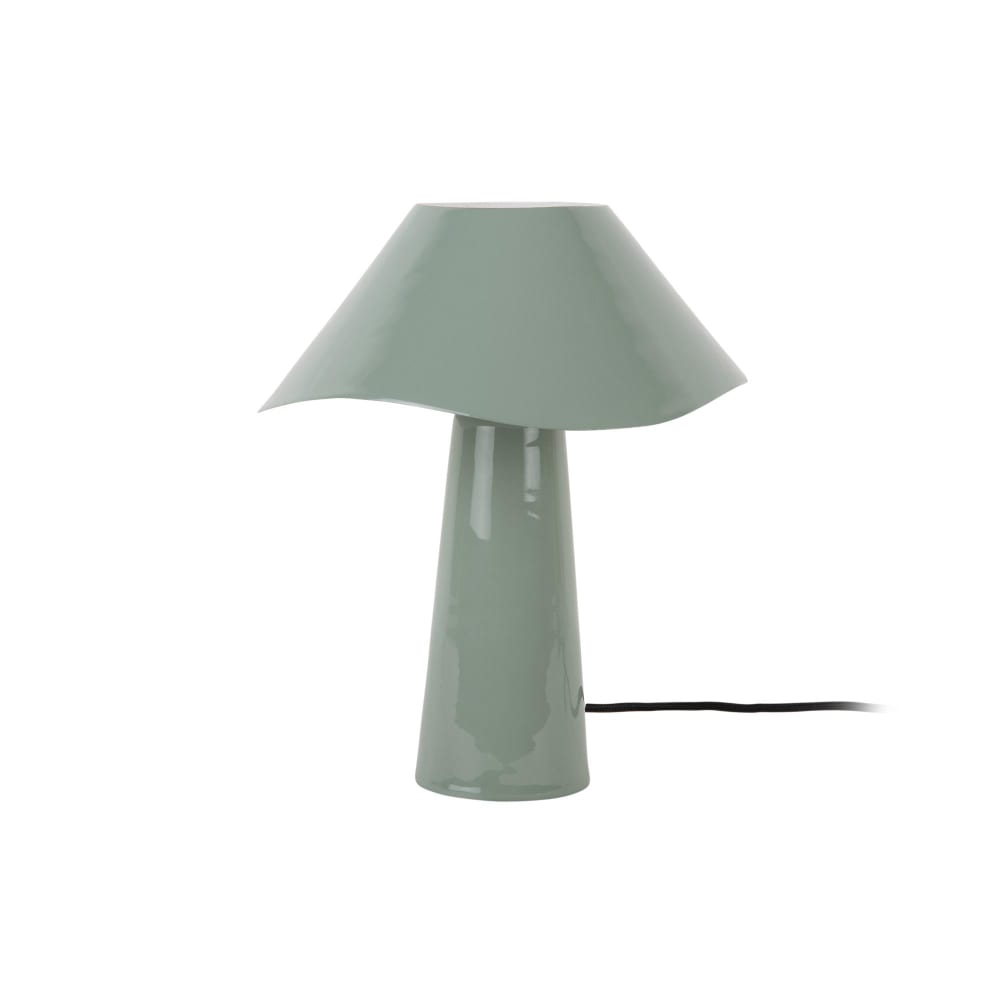 Leitmotiv Tischleuchte aus Eisen, nebeliges blau, Ø28cm style modern - Stahl