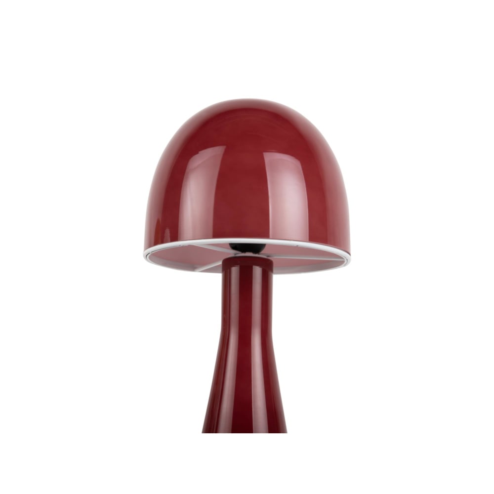 Lampe de table verre rose foncé ø20cm — vue 3