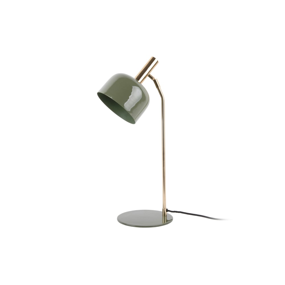 Lampe de table fer vert 23x19.5x56cm