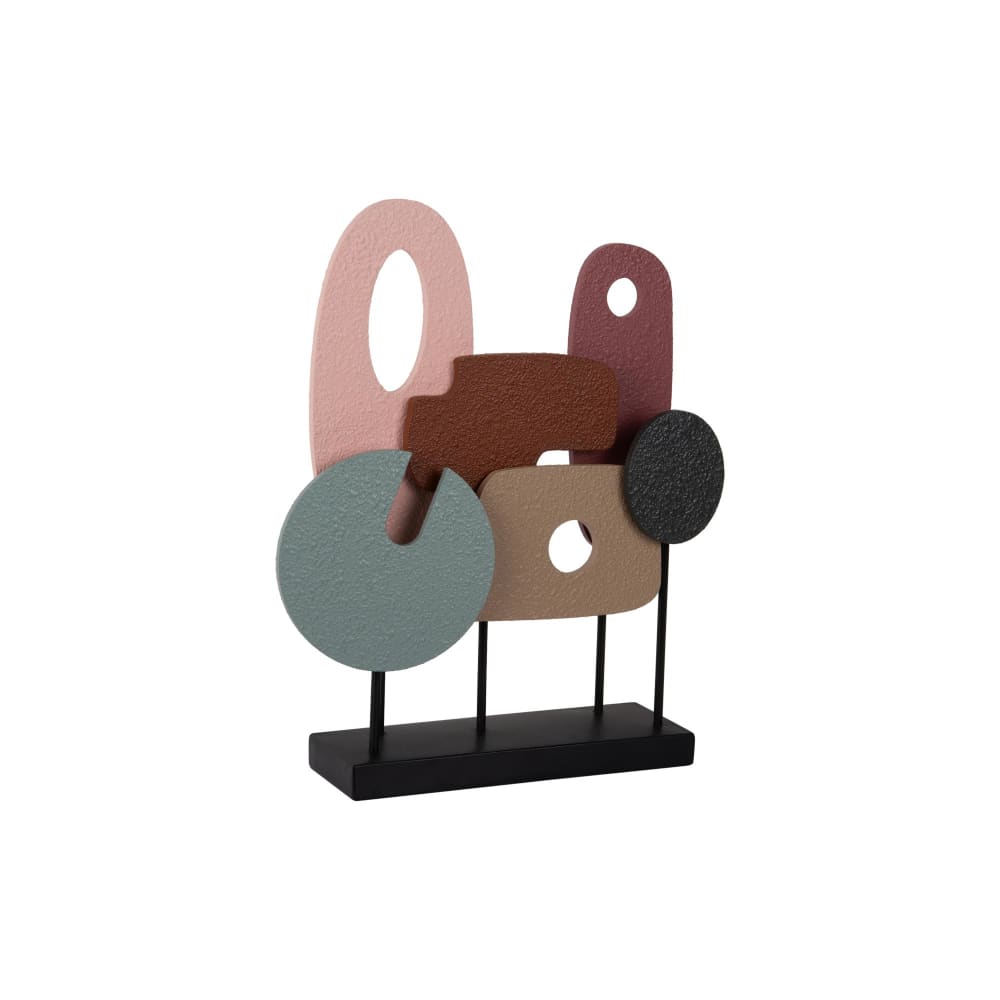 Ornement mdf multicolor 36x9.5x44cm — vue 3