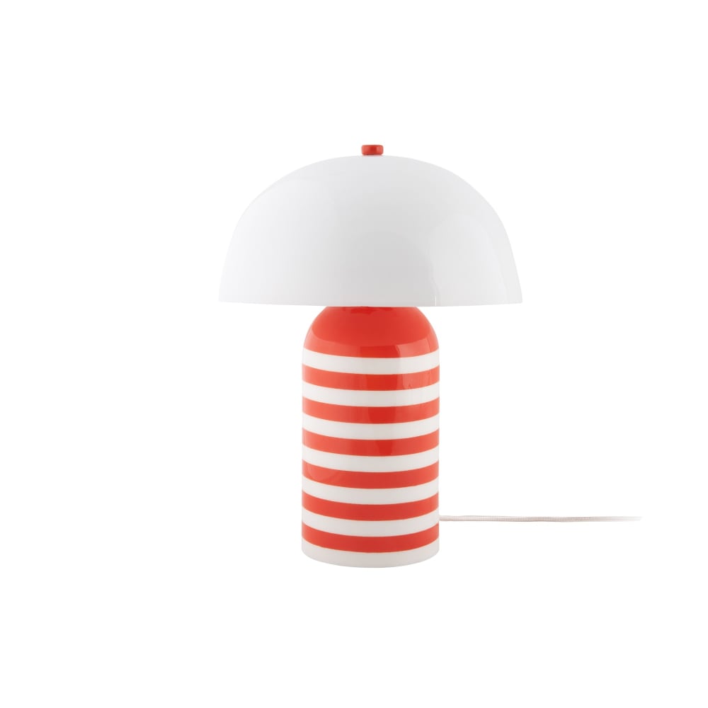 Lampe de table orange vif 23x23x30cm